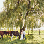 Country farm wedding